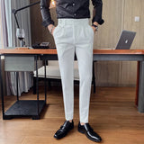 High Quality Slim Fit Business Suit Pants