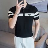 Knitwear Short Sleeve Polo Shirt