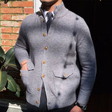 Knitting Pocket Cardigan