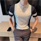 Knitted Casual Polo Shirts