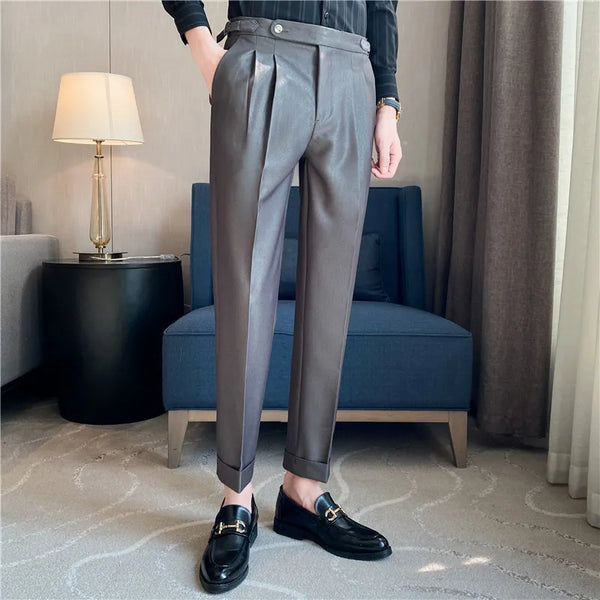 Slim Fit Formal Trousers
