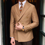 Double Breasted Slim Fit Blazer