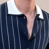 Knitting Striped Shirt