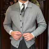 High Quality Knitting Pocket Cardigan