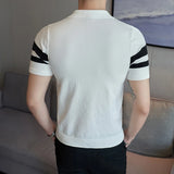 Knitwear Short Sleeve Polo Shirt