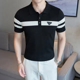 Knitwear Short Sleeve Polo Shirt