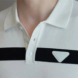 Knitwear Short Sleeve Polo Shirt