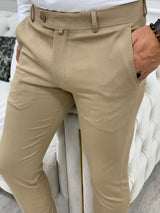 Cream Italian Style Slim Fit