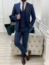 Navy Blue Slim Fit Suit