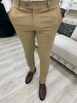 Cream Italian Style Slim Fit