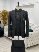 Black Slim Fit Suit