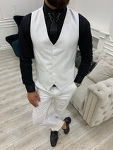 White Slim Fit Suit