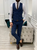 Navy Blue Slim Fit Suit