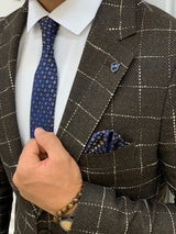 Bitter Brown Men's Slim Fit Single Jacket