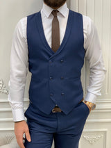 Navy Blue Slim Fit Suit