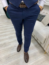 Navy Blue Slim Fit Suit