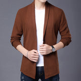 Woolen Slim Knit Cardigan