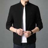 Stand Collar Zipper Jackets