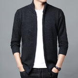 Thick Velvet Stand Collar Jackets