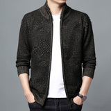 Thick Velvet Stand Collar Jackets