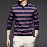 Striped Men Plain Polo Shirts