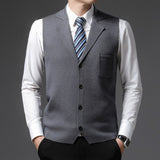 Knit Cardigan Vest