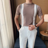 British Style Summer Slim Fit Polo Shirts