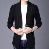 Woolen Slim Knit Cardigan