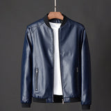 Leather Bomber Jacket