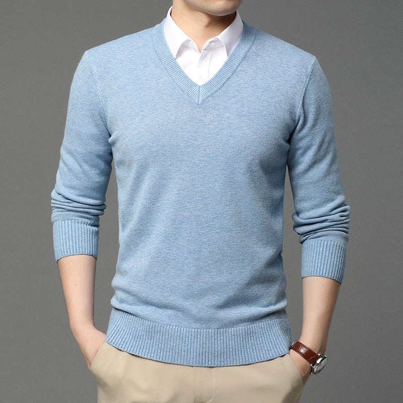High Quality V Neck Sweaters