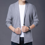 Woolen Slim Knit Cardigan
