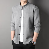 Stand Collar Men Jackets