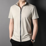 Short Sleeve Zipper Jackets