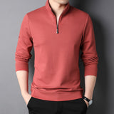 Luxury Zipper Polo Shirt