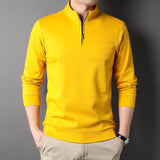 Luxury Zipper Polo Shirt