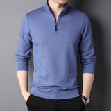 Luxury Zipper Polo Shirt