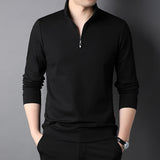 Luxury Zipper Polo Shirt