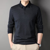 Designer Long Sleeve Polo Shirt