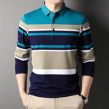 Striped Luxury Classic Fit Polo Shirt