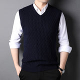 V-Neck Sleeveless Sweater