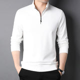 Luxury Zipper Polo Shirt
