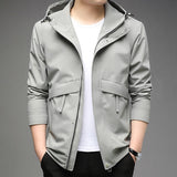 Slim Fit Hooded Jacket