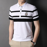 Designer Striped Polo Shirts