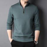 Luxury Zipper Polo Shirt