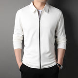 Lapel Casual Zipper