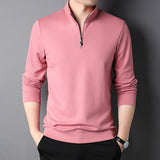 Luxury Zipper Polo Shirt