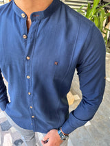 Judge Collar Cotton Shirt