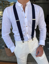 Judge Collar Cotton Shirt