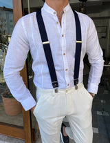 Judge Collar Cotton Shirt