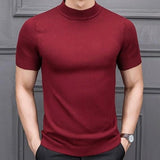 Semi-high Collar Sweaters